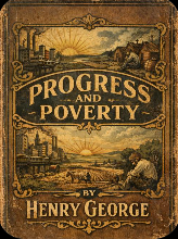 Historisches Cover von Progress and Poverty von Henry George